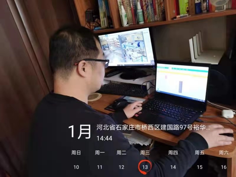 疫情 “暫?！保A清環(huán)境運(yùn)營(yíng)部線上監(jiān)控認(rèn)真“播放”